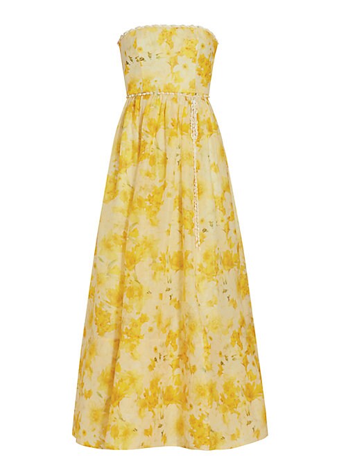 Floral Shell Trim Dress