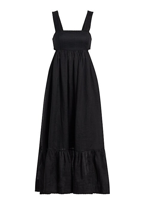 Embroidered A-Line Dress