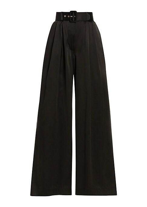 Silk Wide-Leg Elegance