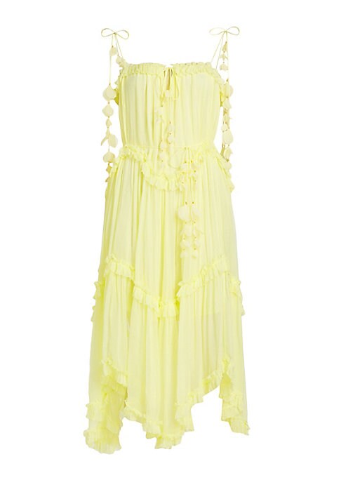 Romantic Ruffle Midi Dress