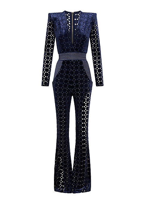Velvet Luxe Jumpsuit