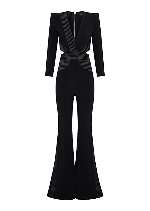 Flare Cutout Jumpsuit