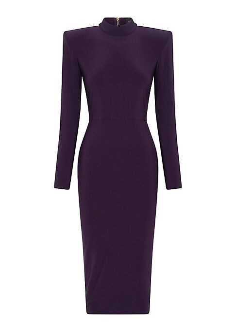Sleek Midi Dress