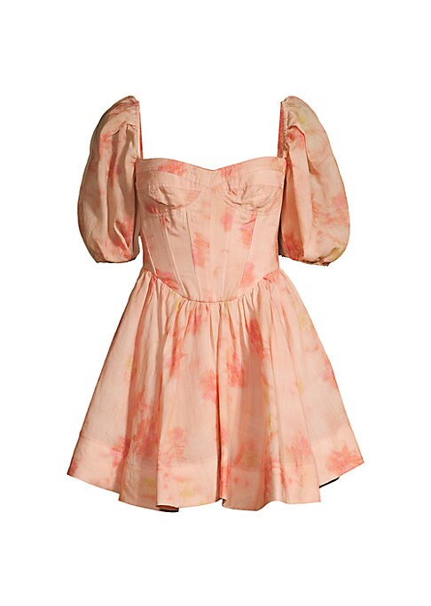 Romantic Corset Mini Dress