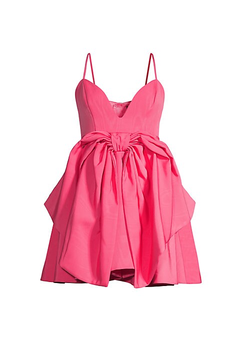 Chic Bow Detail Minidress