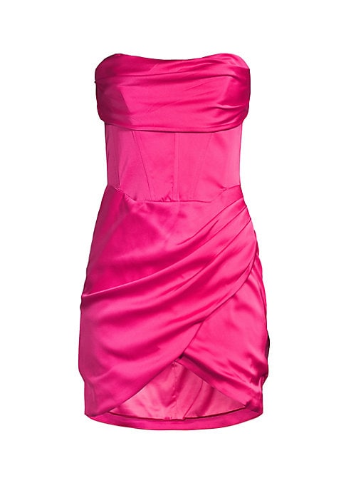 Satin Corset Mini Dress