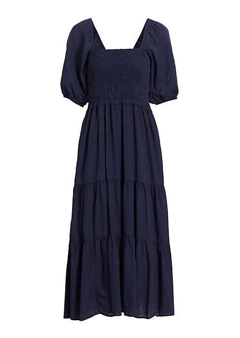 Puffed Sleeve Midi Delight
