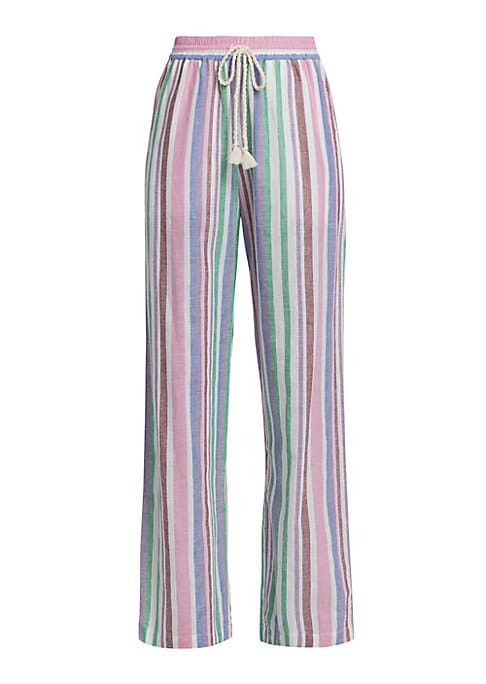 Vibrant Stripe Relaxed Pants