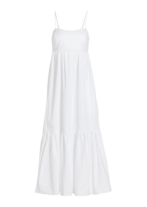 Chic Tiered Cotton Dress