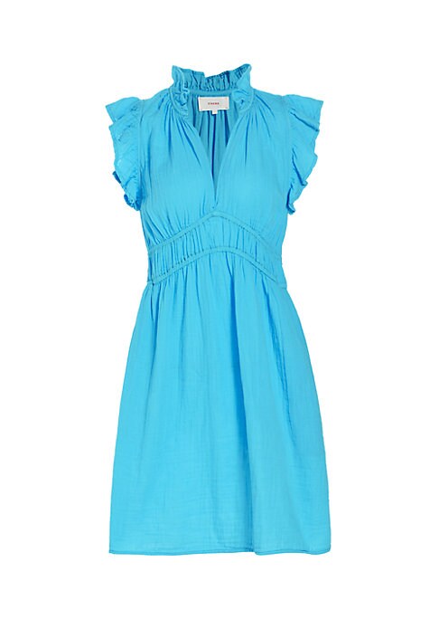 Flutter V-Neck Dress
