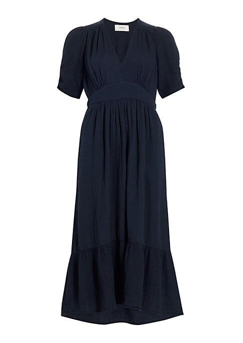 Breezy Cotton Midi Dress