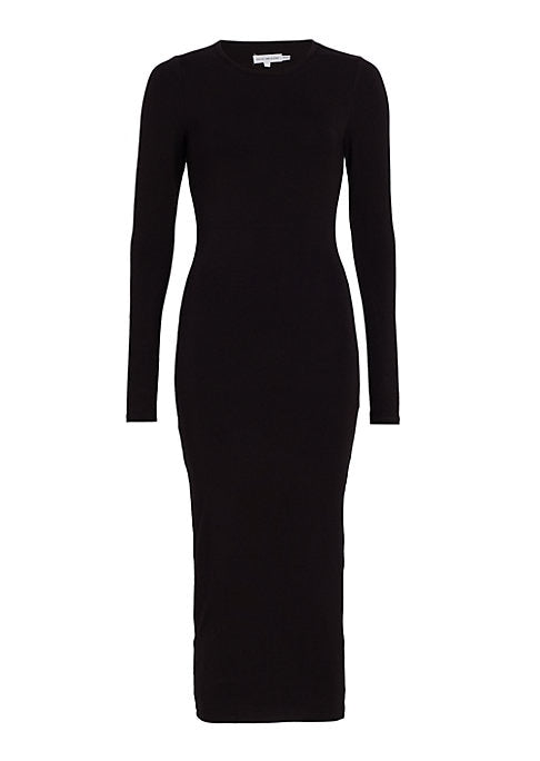 Sleek Knit Maxi Dress