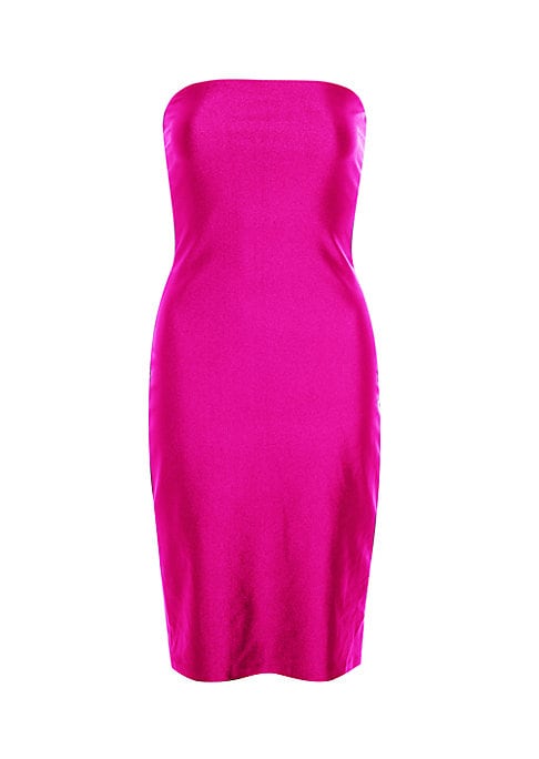 Sleek Shine Mini Dress