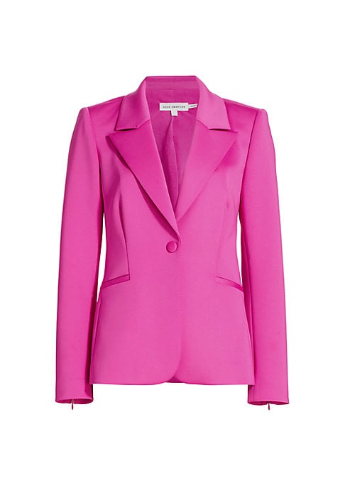Single-Button Scuba Blazer