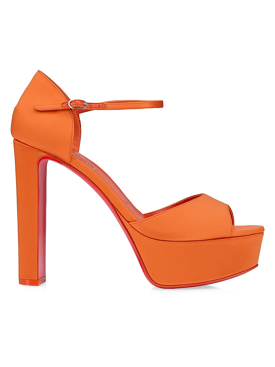 Sandaloo 130MM Satin Sandals
