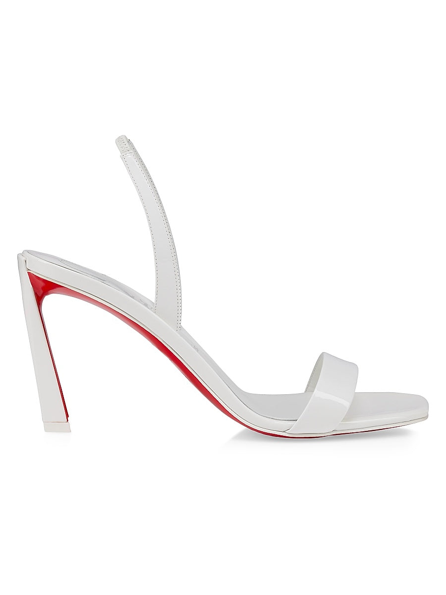 O Condora 85MM Patent Leather Sandals
