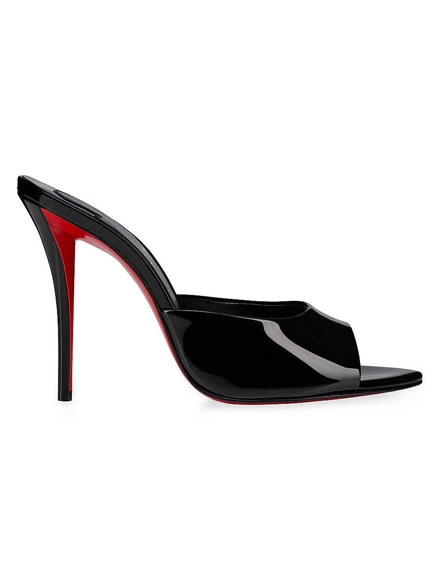 Miss Z 100MM Patent Leather Mules