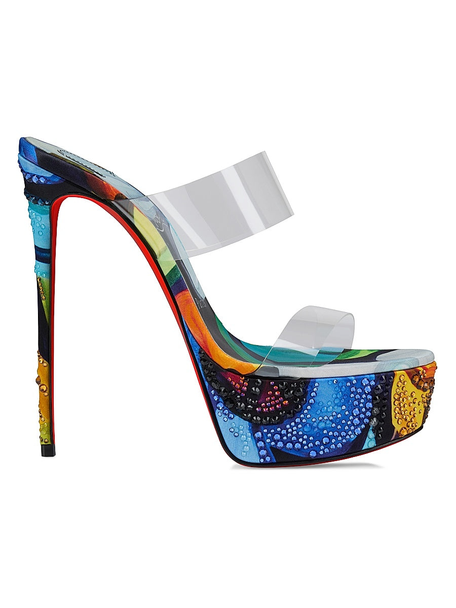 Just Nothing 150MM Alta Flower Strass Sandals