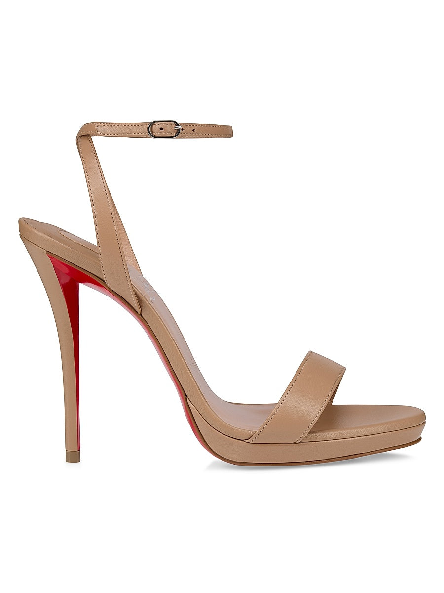 Miss Z Queen 120MM Leather Sandals