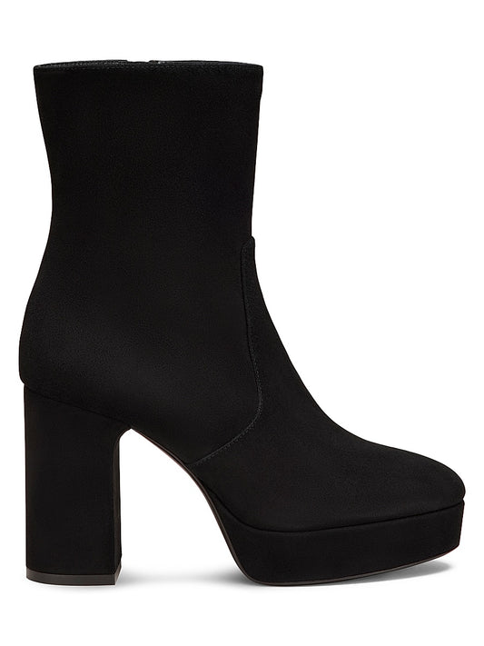 Dayna 90MM Suede Platform Booties