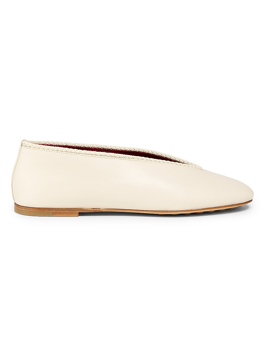 Leather Ballet Flats