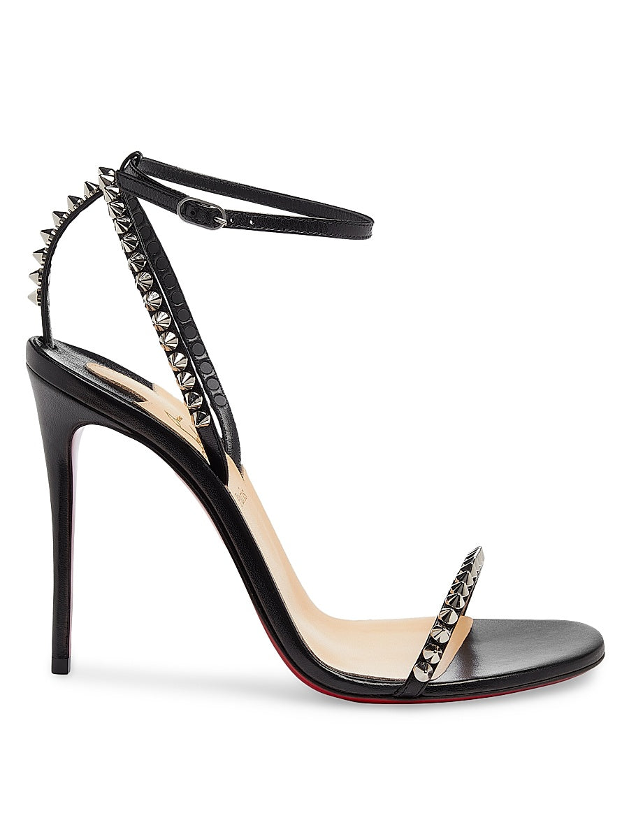 So Me 100MM Leather Sandals
