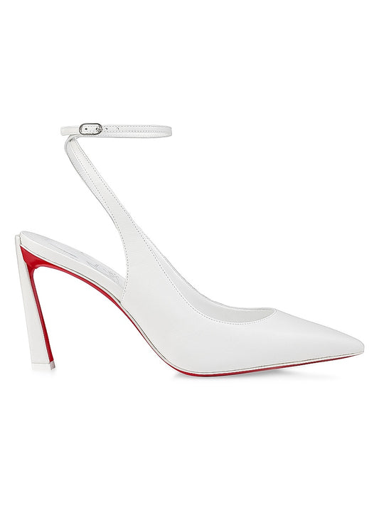 Condora Strap 85MM Leather Pumps