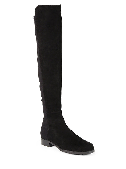 5050 Over-The-Knee Stretch-Suede Boots