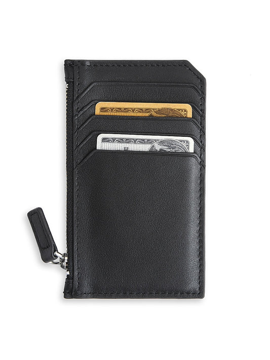 ​Zip Leather Card Wallet