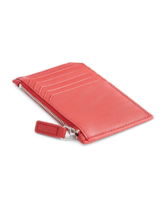 ​Zip Leather Card Wallet