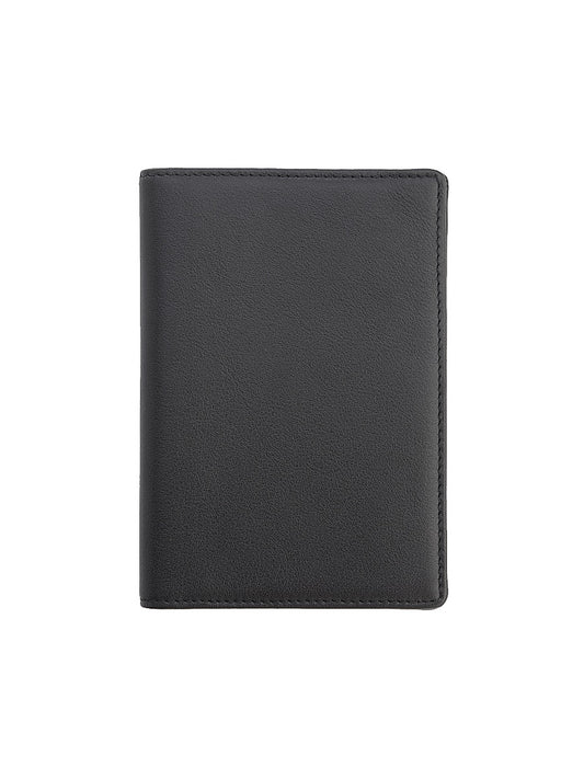 &#8203;RFID-Blocking Leather Passport Case