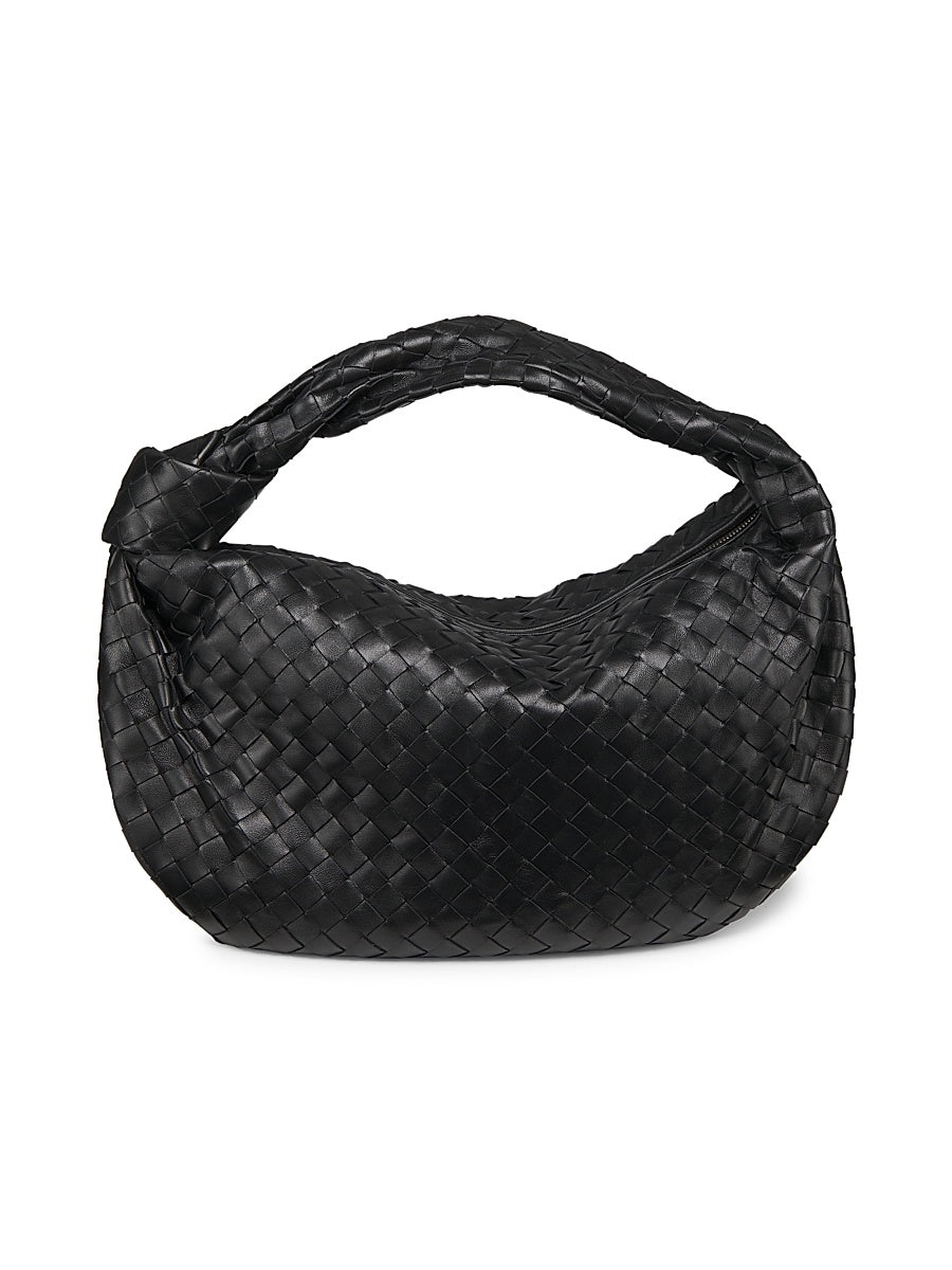 Small Jodie Intrecciato Leather Bag