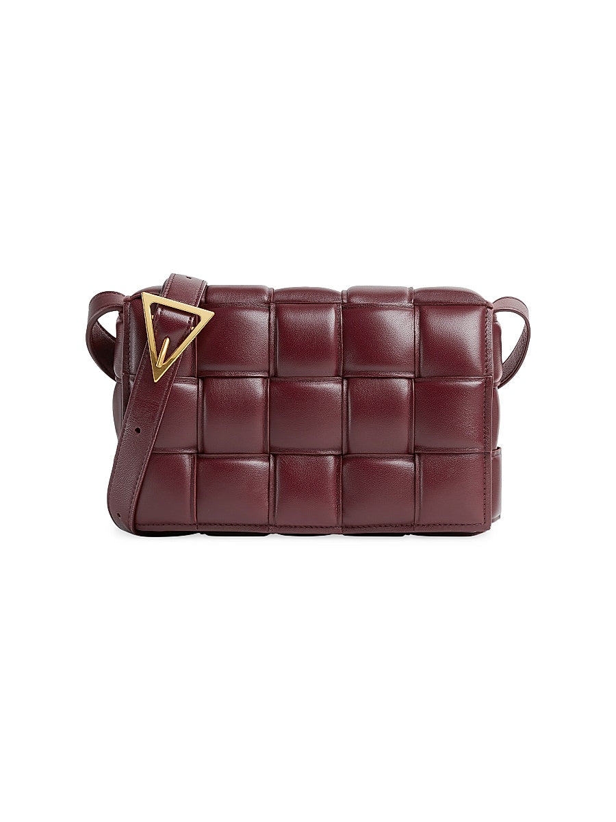 The Cassette Padded Leather Crossbody Bag