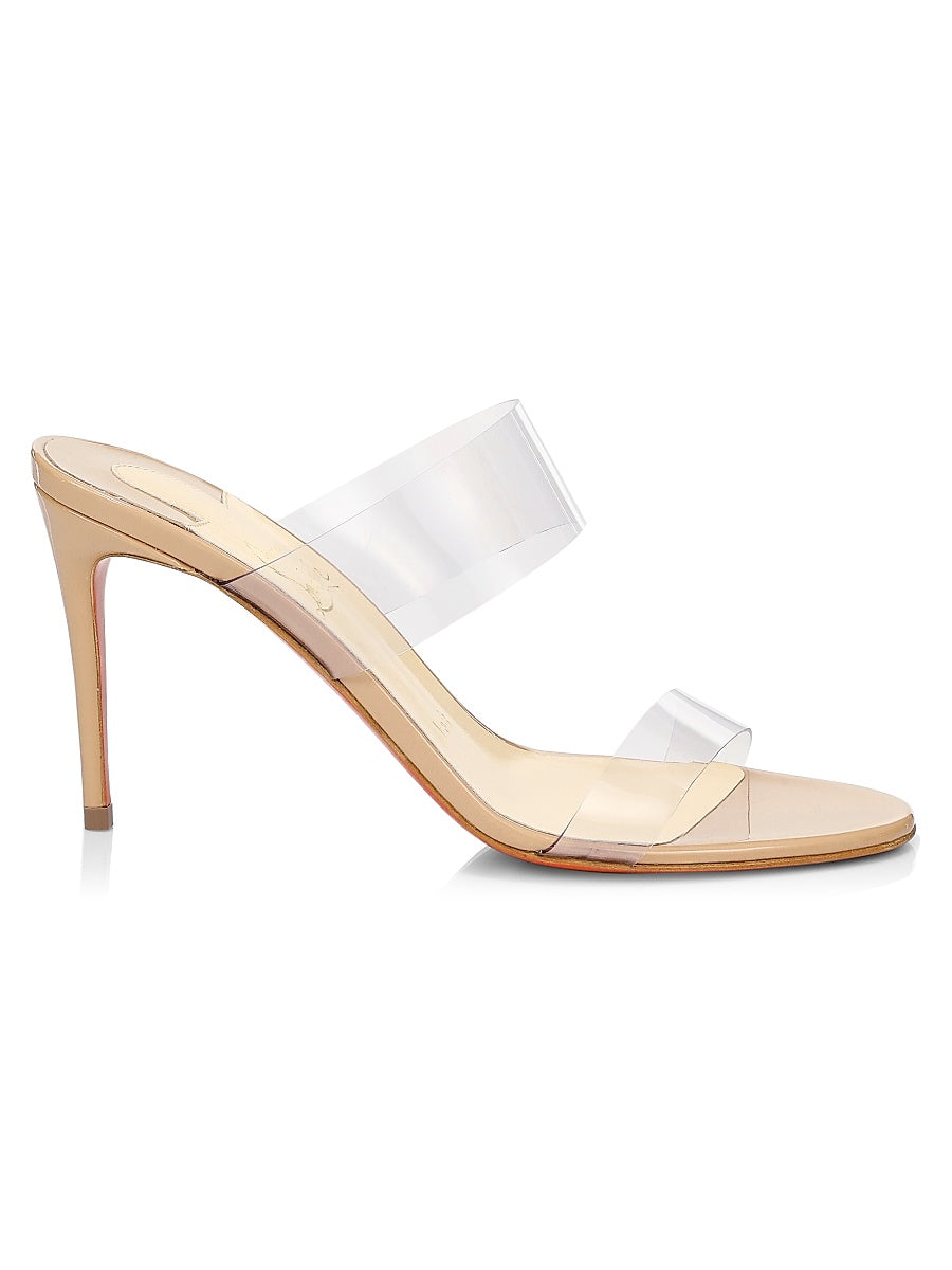 Just Nothing 85 PVC &amp; Patent Leather Mules
