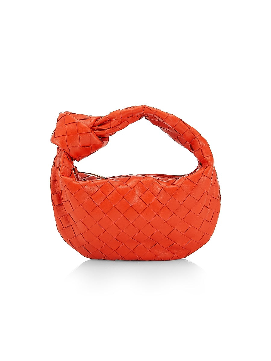 Mini Jodie Intrecciato Leather Bag