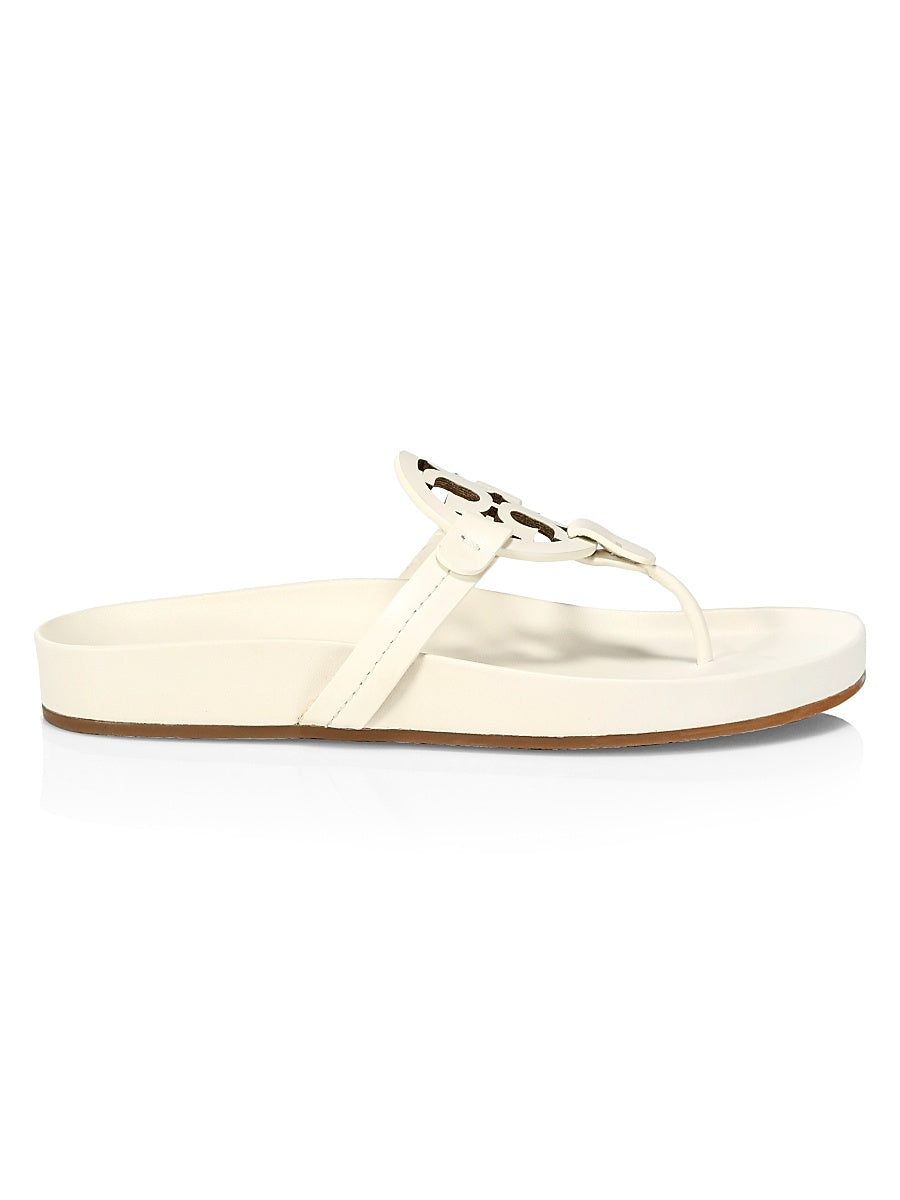 Miller Cloud Leather Thong Sandals