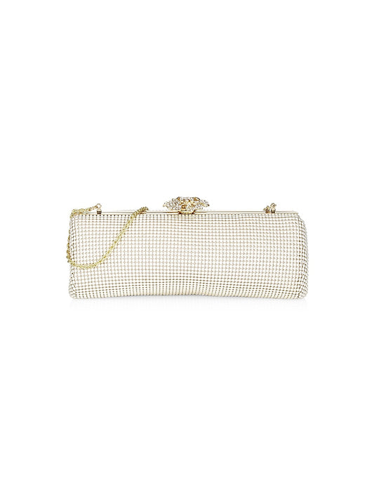 Crystal Flower Clutch