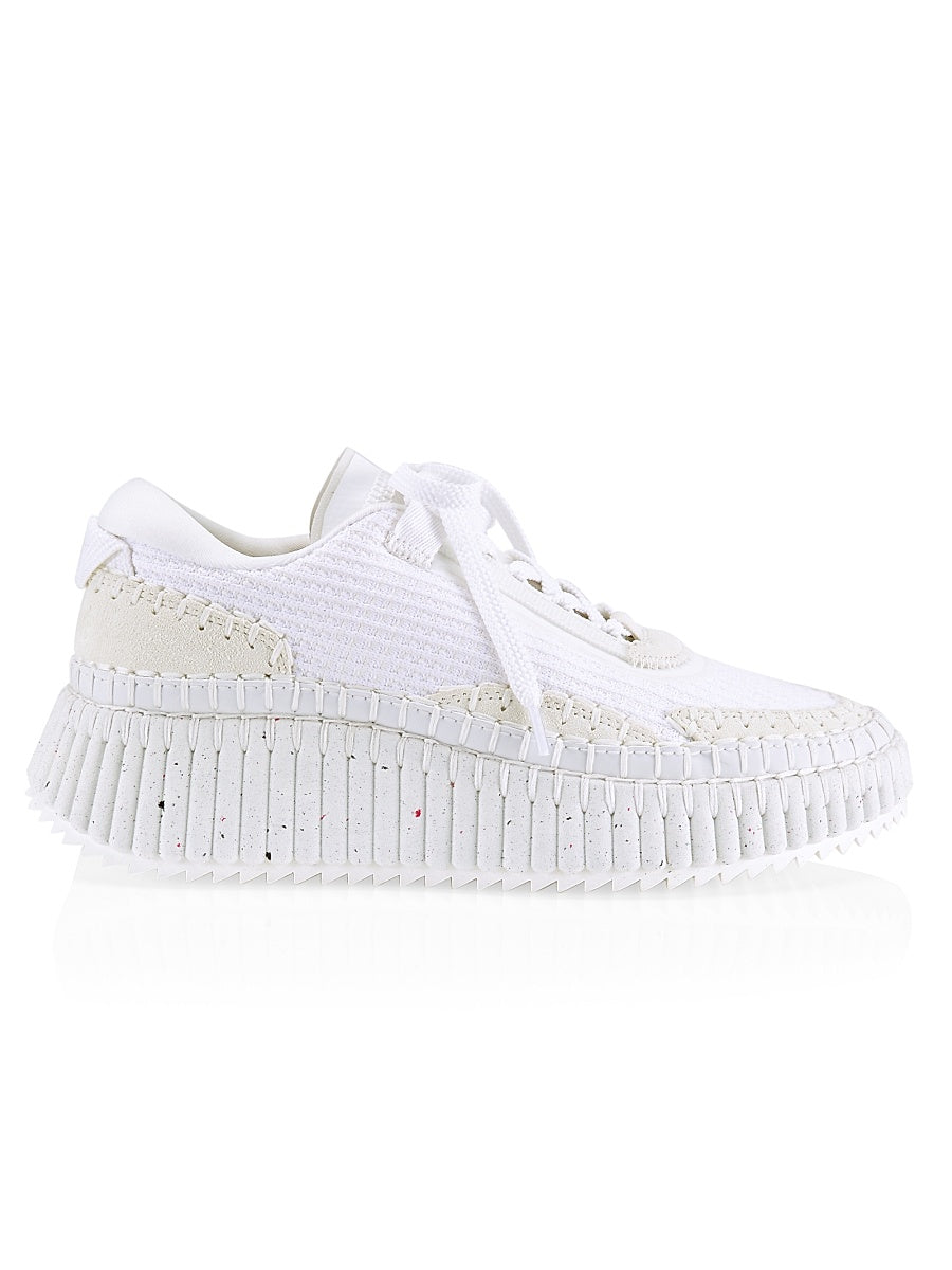 Nama Mixed Media Platform Sneakers