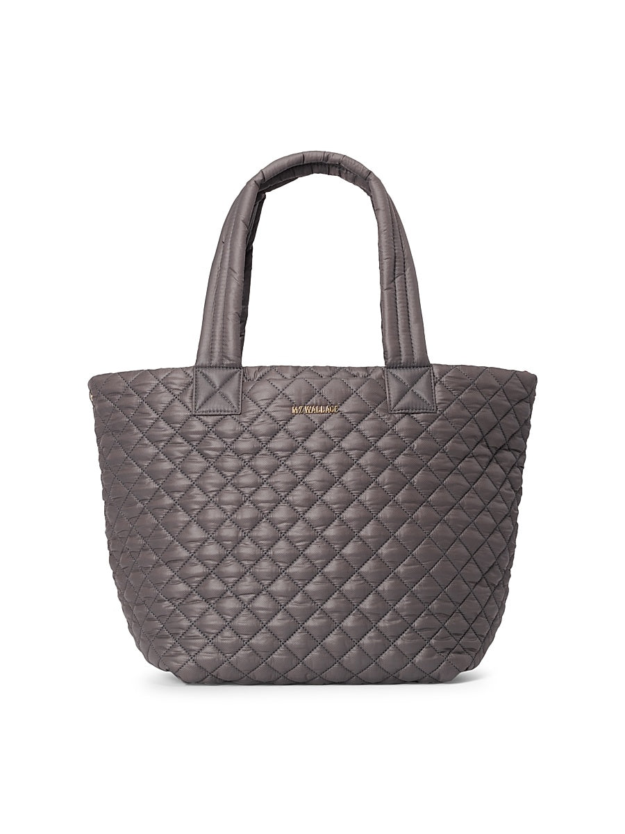 Metro Quilted Nylon Tote Deluxe