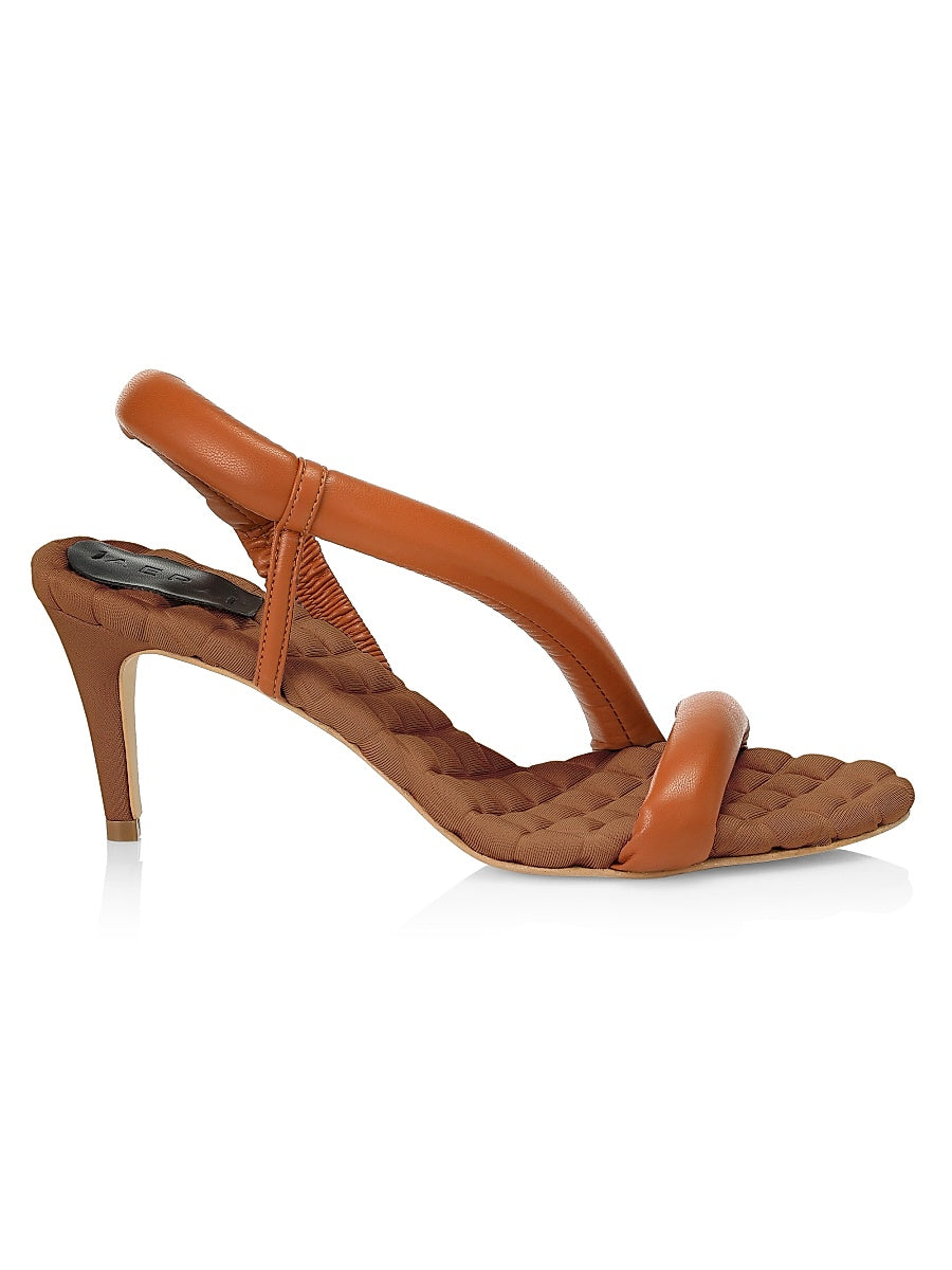 Isabella Vegan Leather Slingback Sandals
