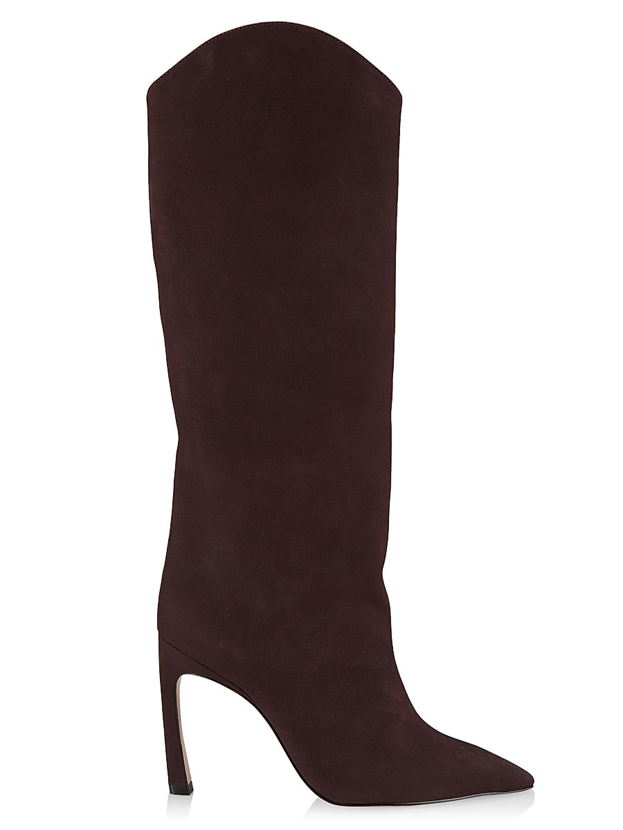Maryana Nubuck Knee-High Boots