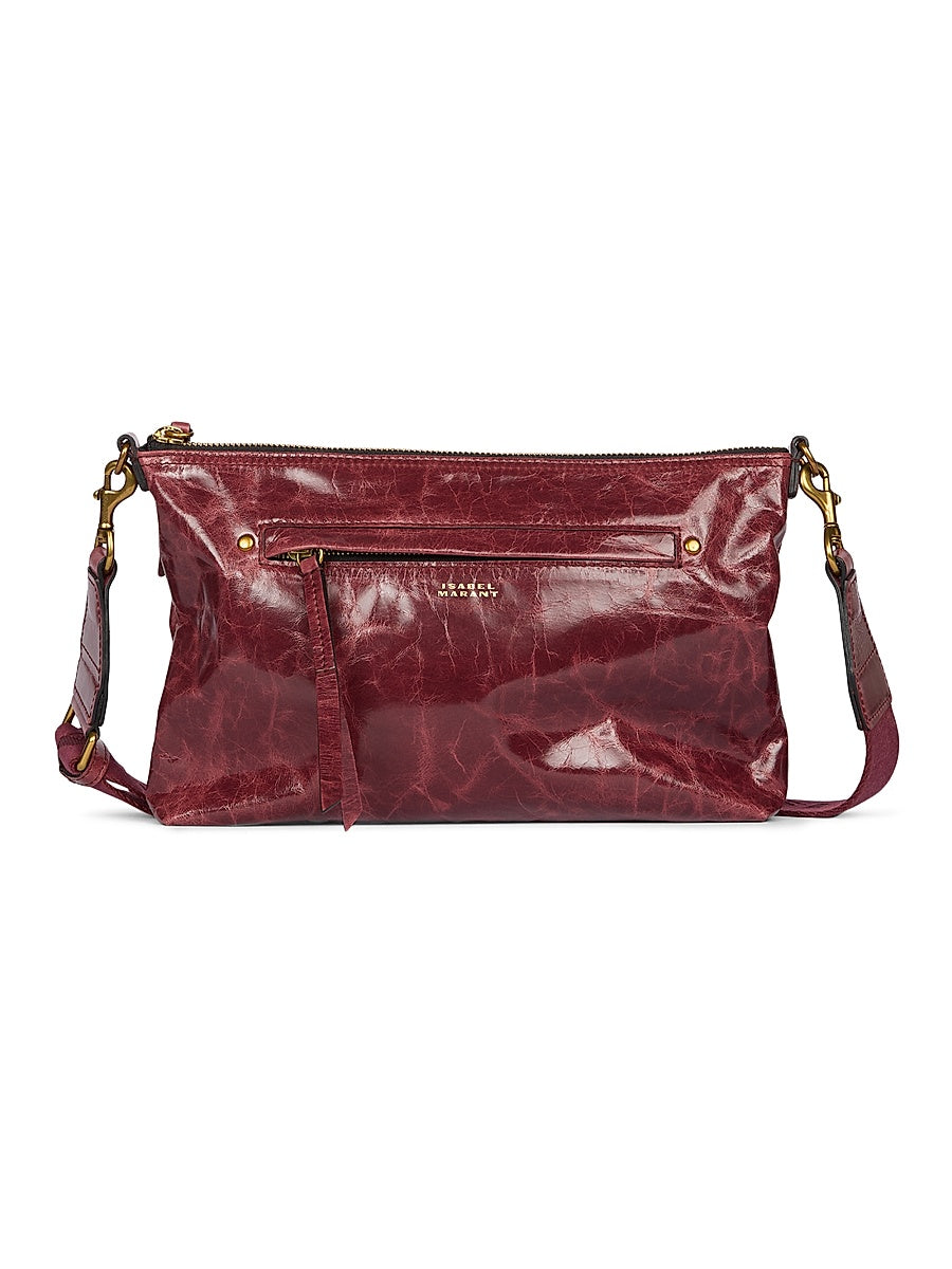 Nessah Leather Crossbody Bag