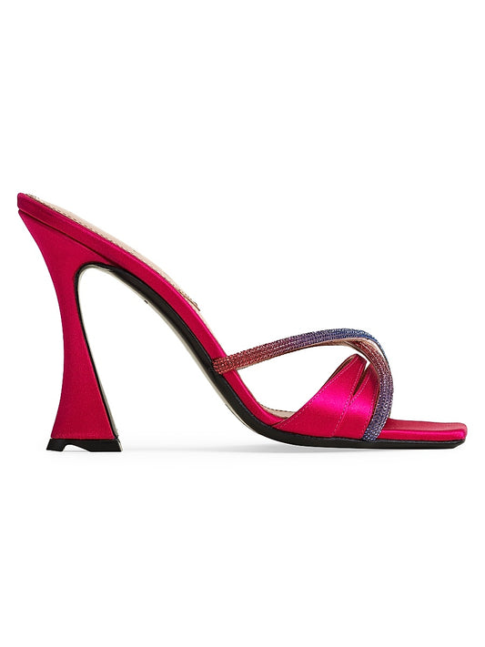 &#8203;Lust Metallic Leather Sandals