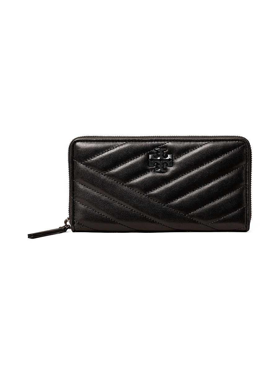Kira Chevron Leather Wallet