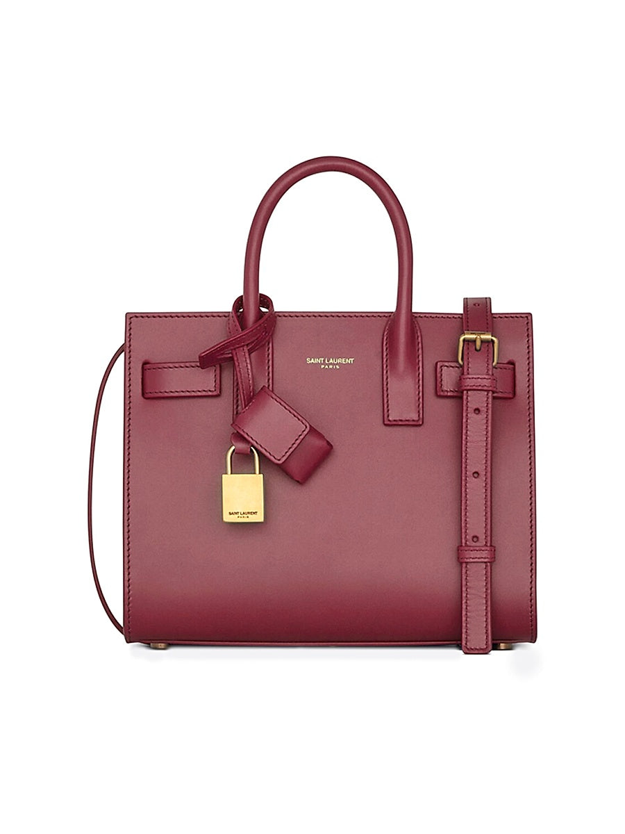 Nano Sac De Jour Leather Satchel
