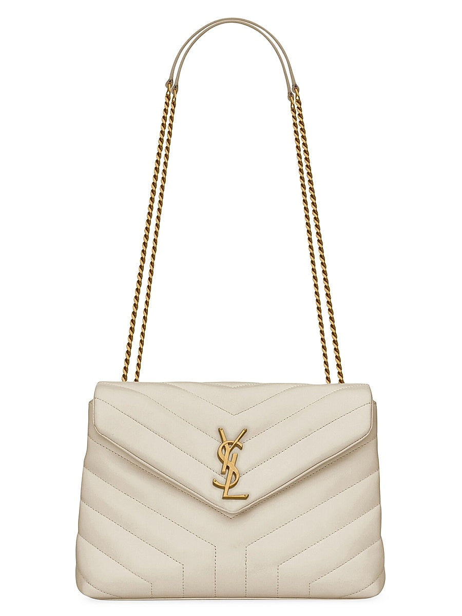 Loulou Small Shoulder Bag in Quilted Leather