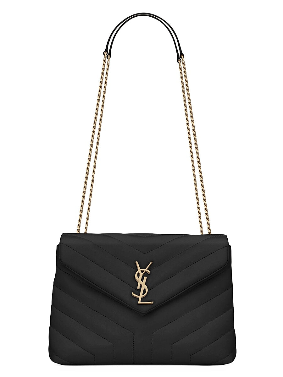 Loulou Small Shoulder Bag in Quilted Leather