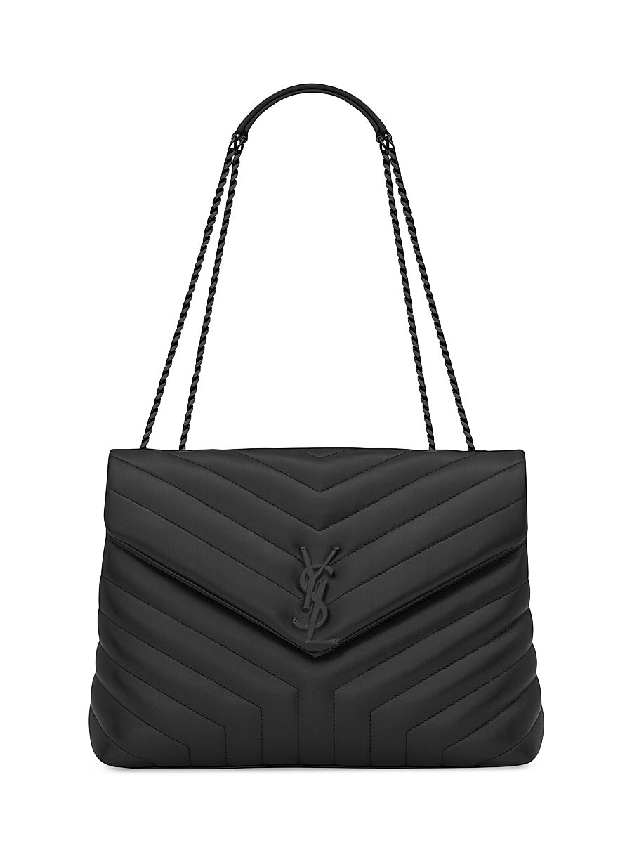 Loulou Medium Shoulder Bag in Quilted Leather