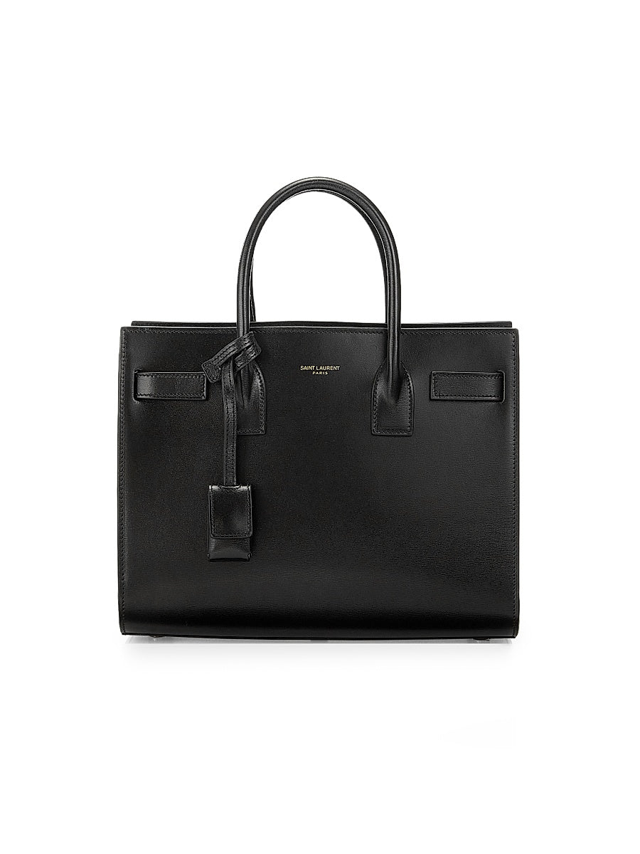 Sac De Jour Baby Top Handle Bag in Smooth Leather