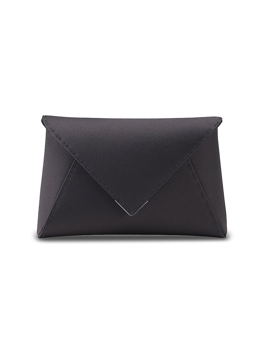 Lee Pouchet Small Satin with Gunmetal Hardware